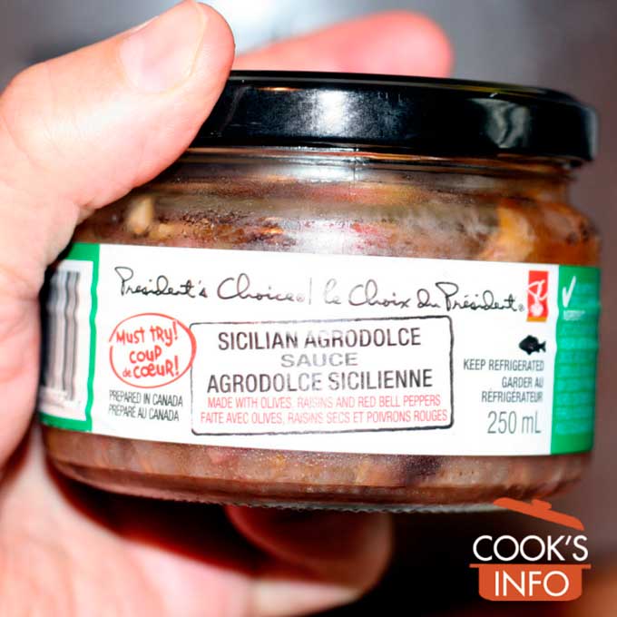 Agrodolce Sauce Bottle