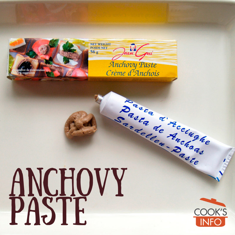 Anchovy Paste Anchovy Paste
