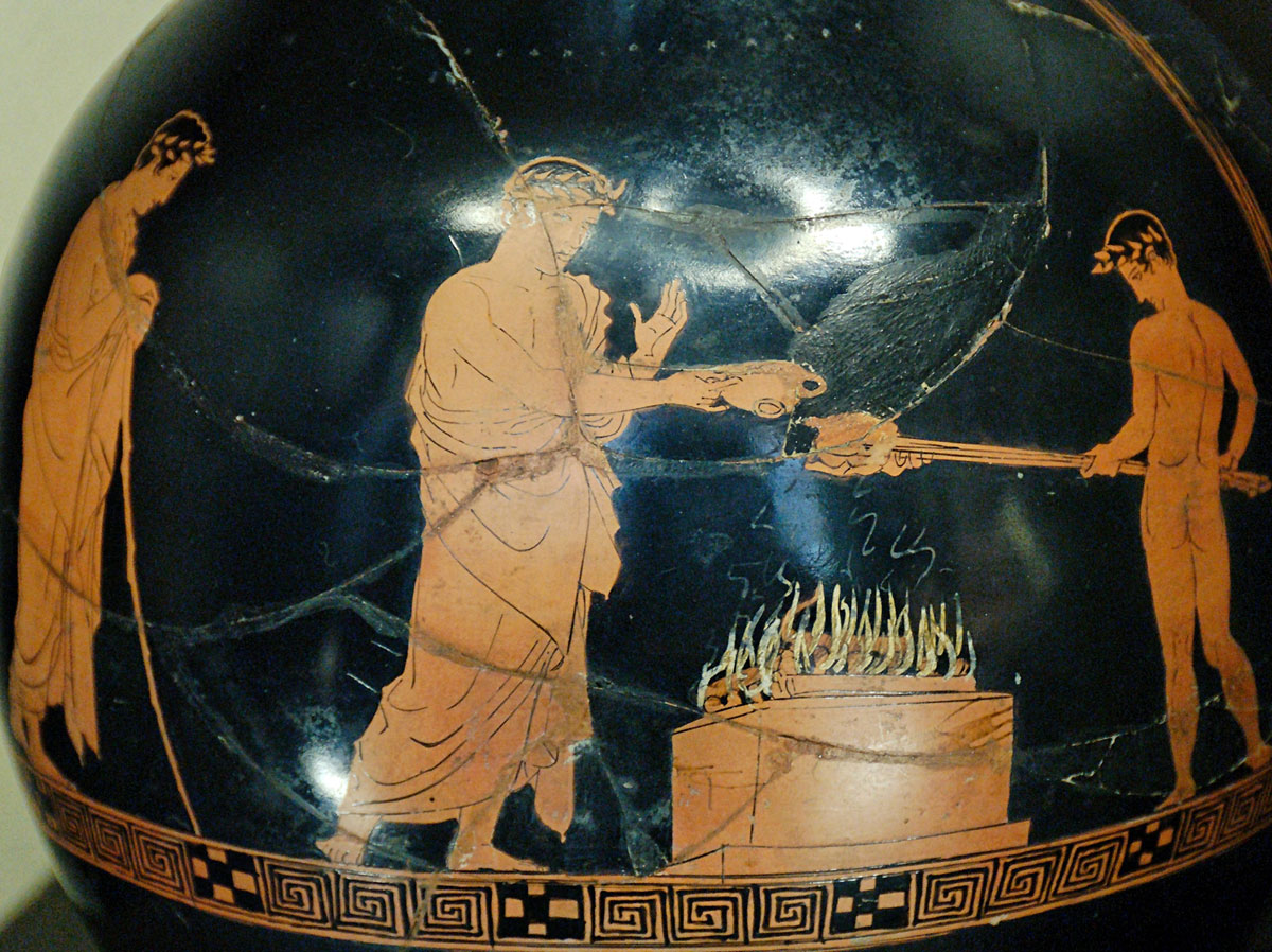 Image of Classical Greece cooking