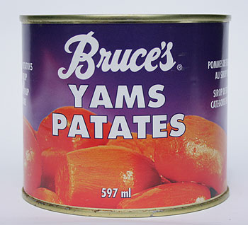 Canned Yams