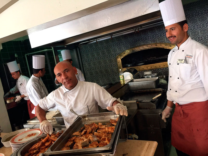 Chef uniforms designed by Carême, still being used