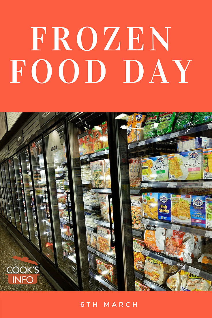 Frozen Food Day Grocery store freezers