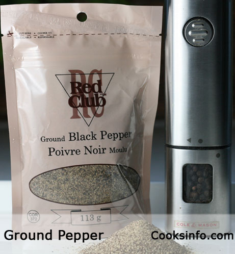 Ground Pepper