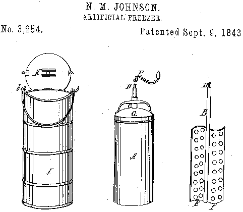 Eis-Gefrierschrank