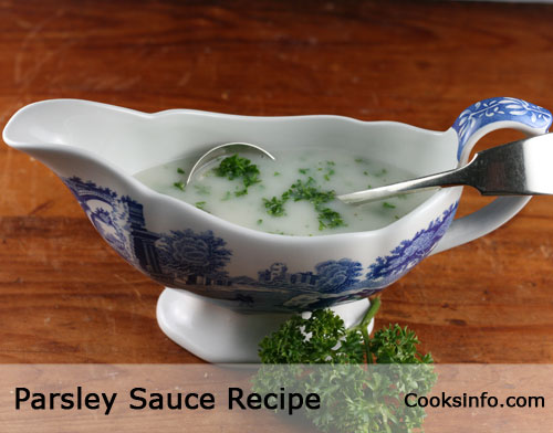 Parsley Sauce Recipe