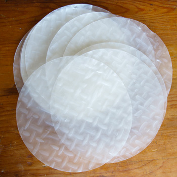 Rice Paper Wrappers - CooksInfo