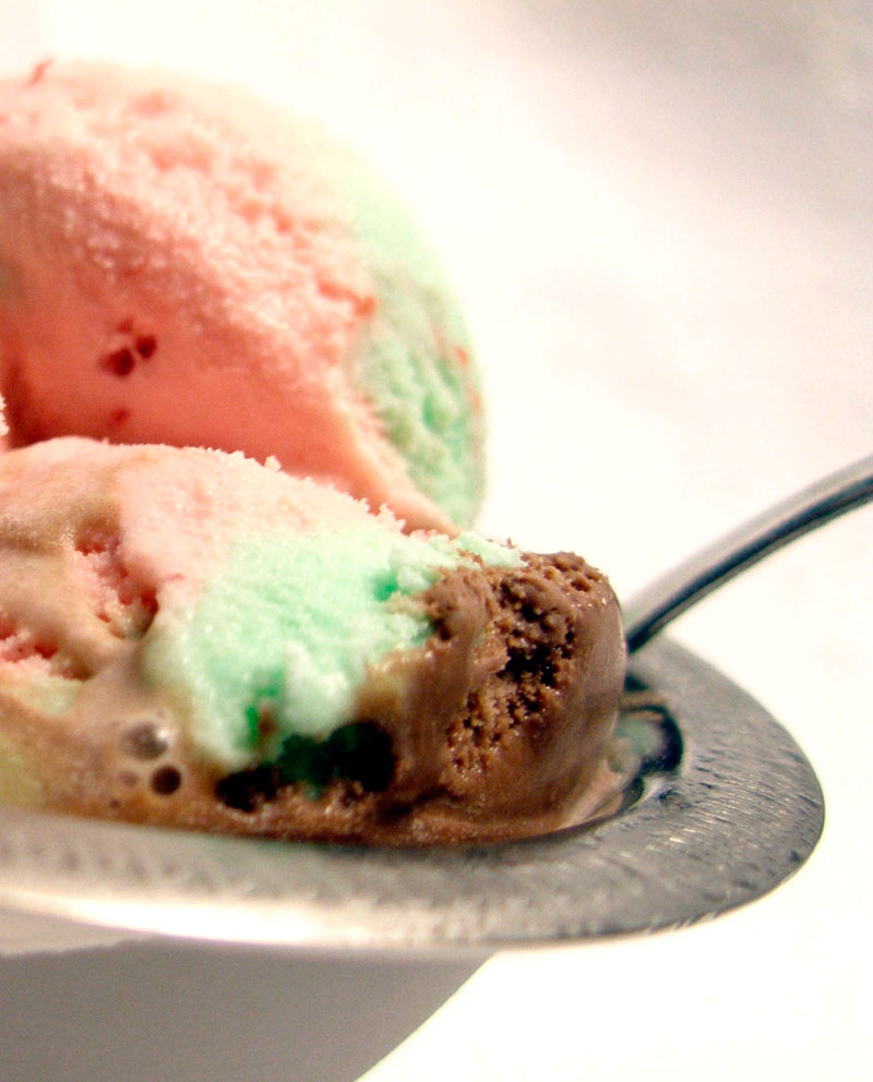 American-style spumoni