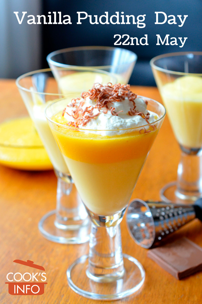 Vanilla Pudding Day - CooksInfo